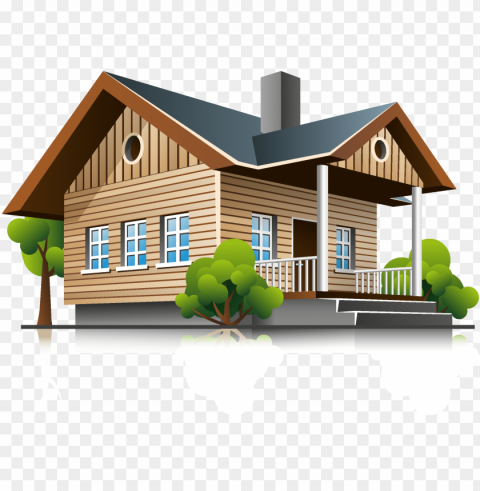 3d building house models eps file - building vector 3d PNG images with transparent overlay