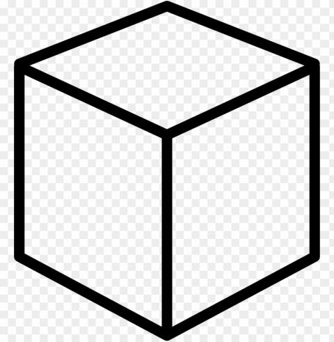 3d cube - isometric cube PNG pictures with alpha transparency