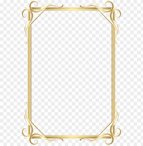 3d gold border PNG transparent design diverse assortment PNG transparent with Clear Background ID 27fe8a35