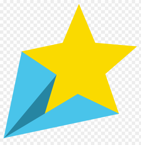 3d Gold Star PNG Images For Advertising