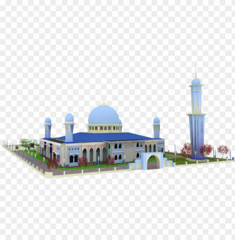 3d model arabic islamic mosque masjid High-resolution transparent PNG images assortment