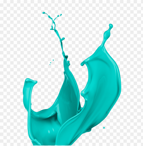 3d paint splash Isolated Icon in HighQuality Transparent PNG