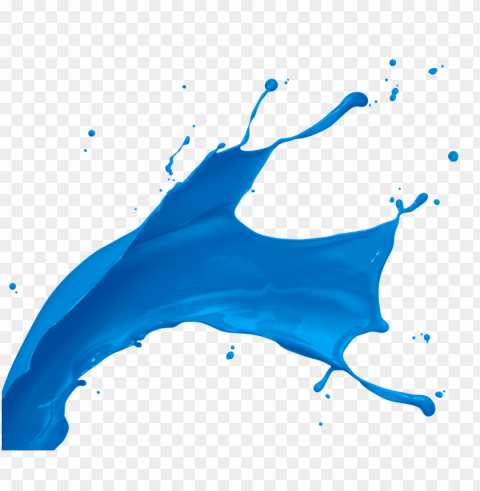 3d paint splash Isolated Illustration in Transparent PNG