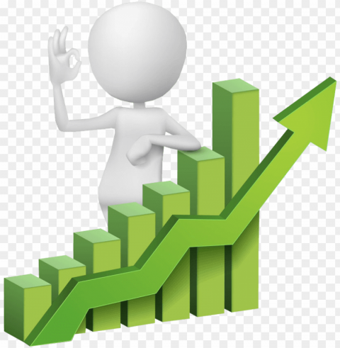 3d people with bar chart - 3d bar chart PNG Image Isolated with High Clarity PNG transparent with Clear Background ID 273c6a83