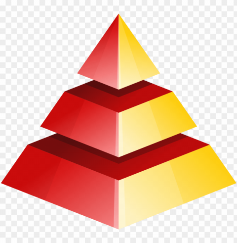 3d pyramid clipart - pyramid clipart Clean Background Isolated PNG Graphic