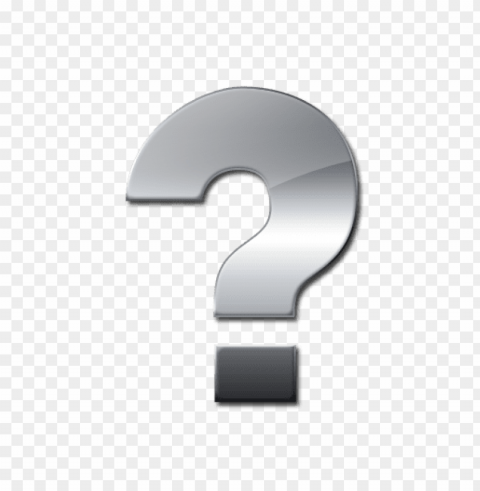 3d question marks PNG Image Isolated on Clear Backdrop