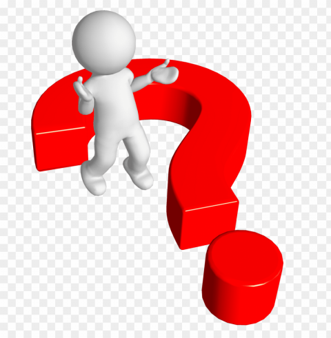 3d question marks PNG Image Isolated with High Clarity
