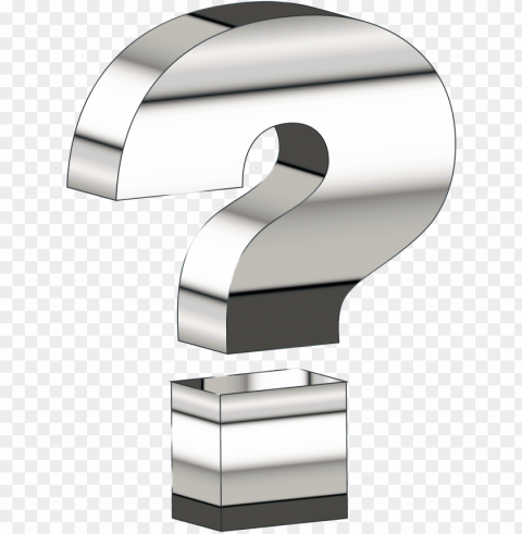 3d question marks PNG Image with Clear Isolated Object