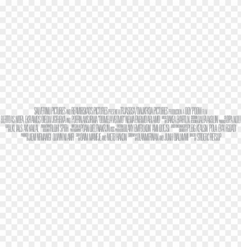 4 lines greek billing blocks - star wars poster credits Clear Background PNG Isolated Item