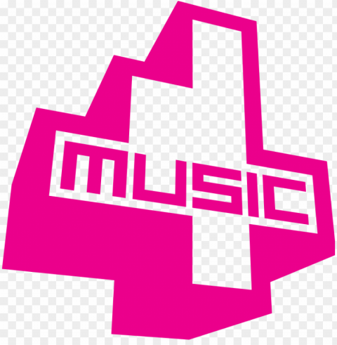 4 music logo Transparent PNG Isolated Illustrative Element