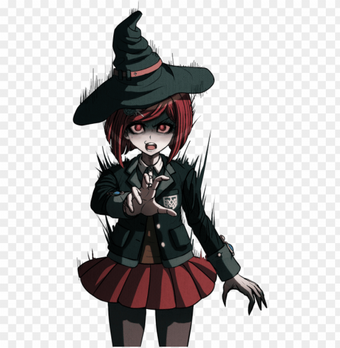 436kib 755x998 angry himiko - danganronpa v3 sprite edit Clean Background Isolated PNG Design PNG transparent with Clear Background ID 8b220f0a