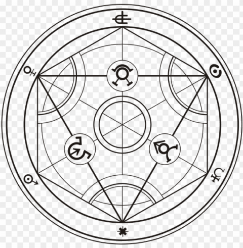 48 december 15 2007 - human transmutation circle Isolated Element in Clear Transparent PNG