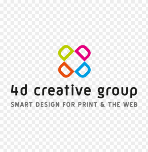 4d creative group vector logo download free High-resolution PNG images with transparent background