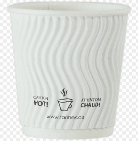 4oz white ripple paper cup1000 ct - flowerpot PNG pictures with alpha transparency