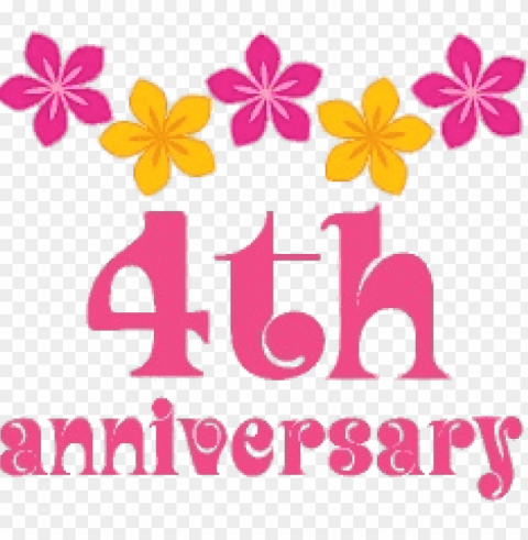 4th anniversary flowers ClearCut PNG Isolated Graphic PNG transparent with Clear Background ID 17104a17