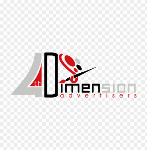 4th dimension advertisers vector logo download Free PNG file