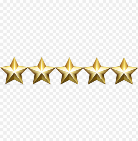 5 gold star PNG images with alpha transparency wide selection