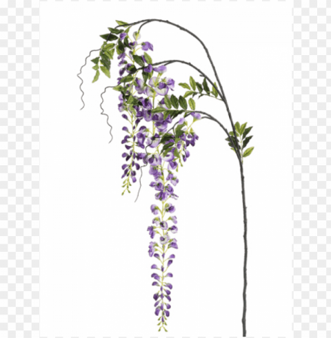5 japanese wisteria spray two tone lavender - silk plants direct japanese wisteria spray - lavender PNG transparent elements package
