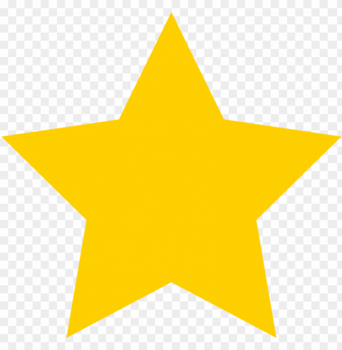 5 point stars - star icon flat Isolated Subject in HighResolution PNG
