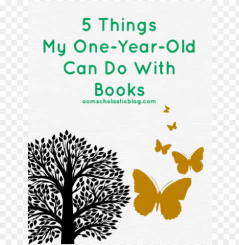 5 things my 1 year old can do with books High-definition transparent PNG