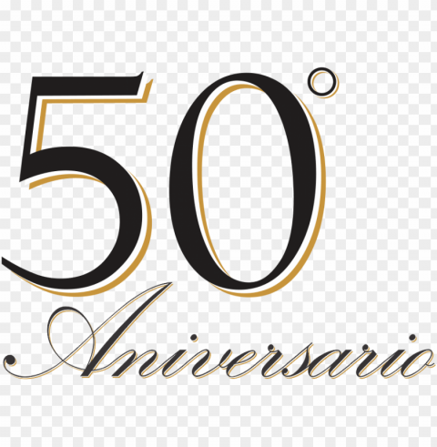 50 años cumpleaños - 50 años aniversario PNG transparent photos for presentations