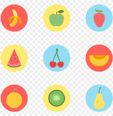 50 fruit icon packs - icon em frutas PNG with no cost