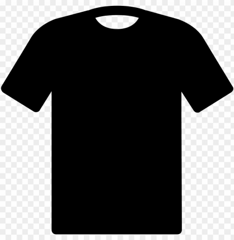 50 Px - Large Black T Shirt Isolated Object In HighQuality Transparent PNG