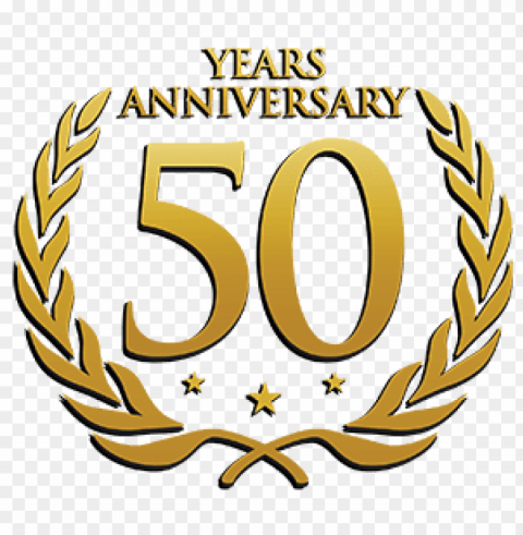 50 years anniversary Free download PNG images with alpha transparency