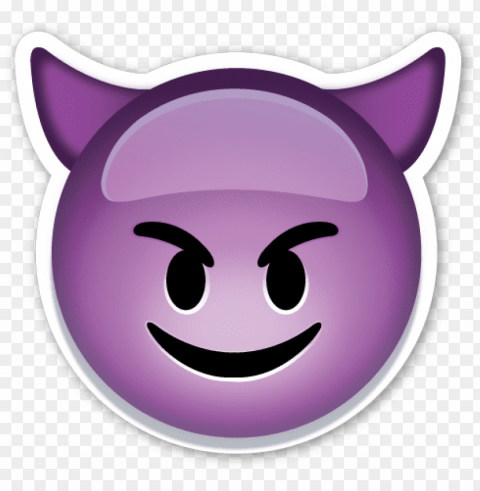 56 images about emojis on we heart it - smiling face with horns emoticon emoji pillow case PNG transparent design bundle PNG transparent with Clear Background ID f542e24d