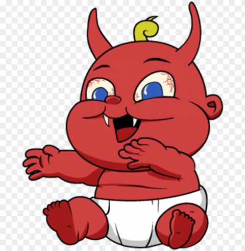 571 x 571 1 - evil baby cartoo Isolated PNG Image with Transparent Background