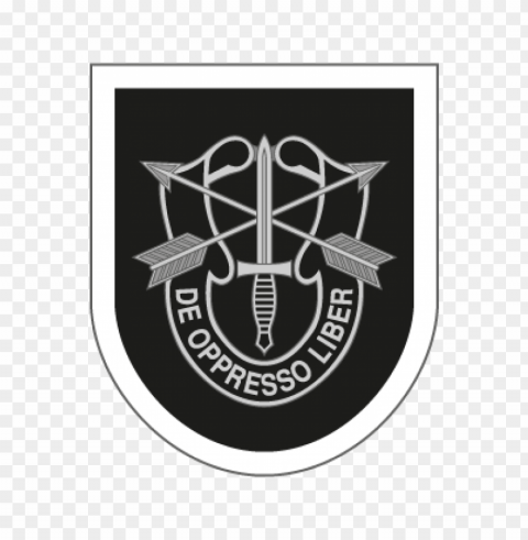 5th special forces group vector logo free Isolated Illustration on Transparent PNG