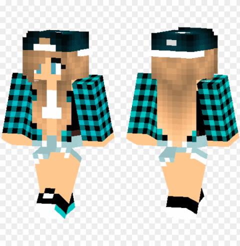 6 minecraft pe skins - skins para minecraft pe girl PNG Image with Clear Background Isolation