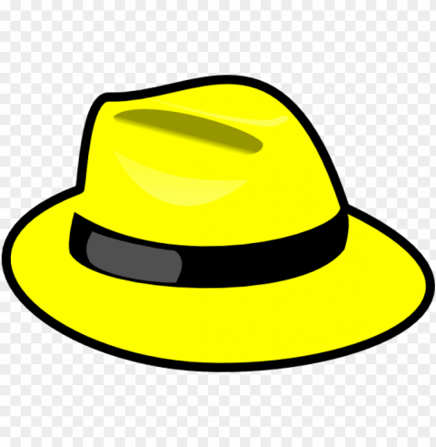 6 thinking hats yellow Isolated PNG on Transparent Background