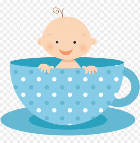 650 X 599 12 0 - Baby In A Teacup Clipart PNG Image With Isolated Element