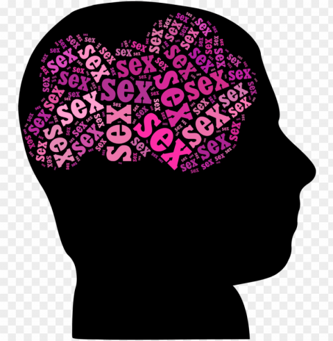 7 ways brain health can improve your sex life - addiction sexe Transparent PNG Object Isolation