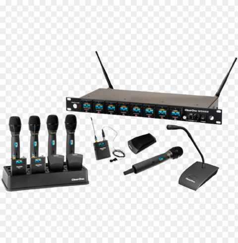 7 - ws800 digital wireless microphone systems Transparent Background PNG Isolation