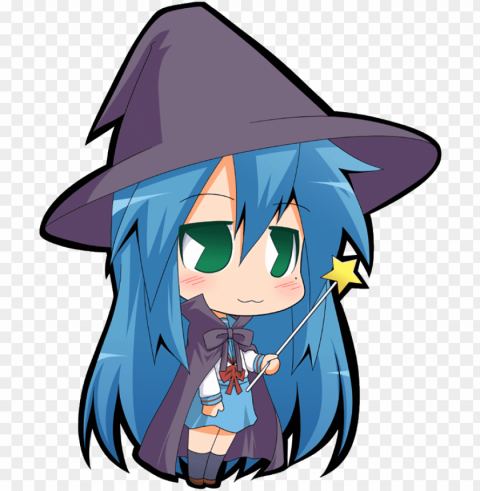 719x800 60823343 58bb 4f0a b047 7d - lucky star konata chibi Isolated Graphic on HighQuality Transparent PNG
