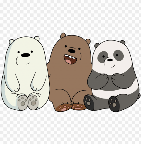 7213-1000 bear cubs we bear - we bare bears Free download PNG with alpha channel extensive images
