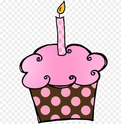 77 free birthday clip art - birthday cupcake clip art PNG transparency images