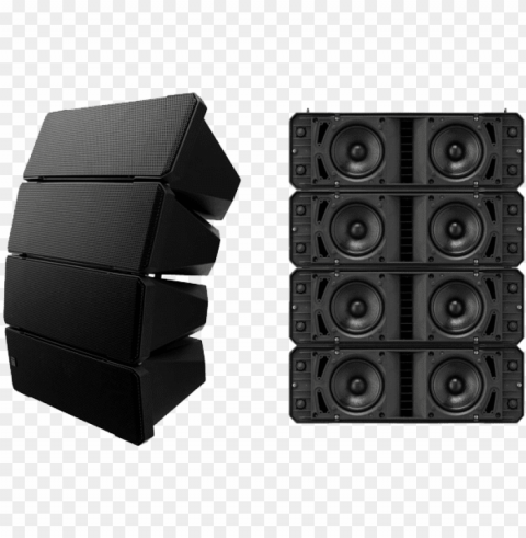 7b variable dispersion speaker 750 w 8 ohms Clean Background Isolated PNG Illustration