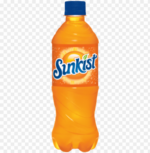 7up sunkist 16oz pet - sunkist orange soda 16 fl oz bottles 15 pack ClearCut Background Isolated PNG Art