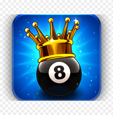 8 ball pool clipart avatar - profile 8 ball pool Isolated Design Element on Transparent PNG