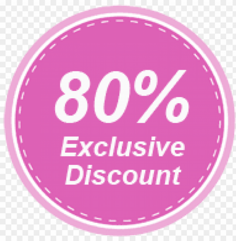 80% exclusive discount PNG images with transparent layer