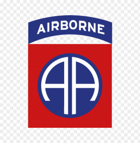 82nd airborne division vector logo Free PNG images with alpha transparency compilation