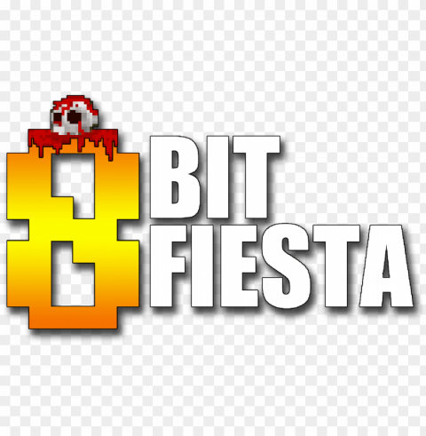 8bit fiesta - graphic desi HighResolution Isolated PNG with Transparency