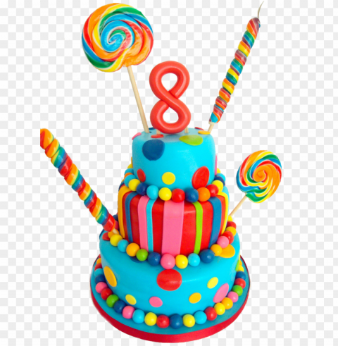 8th birthday cake copy - happy birthday 8th birthday cake Transparent PNG images collection