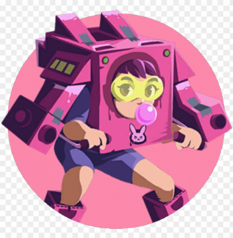 9 - diva overwatch in cockpit Transparent PNG Isolated Object with Detail