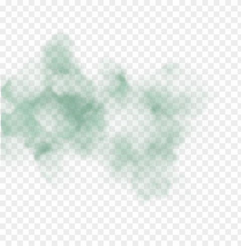 9 smoke - transparent green smoke PNG files with no backdrop pack