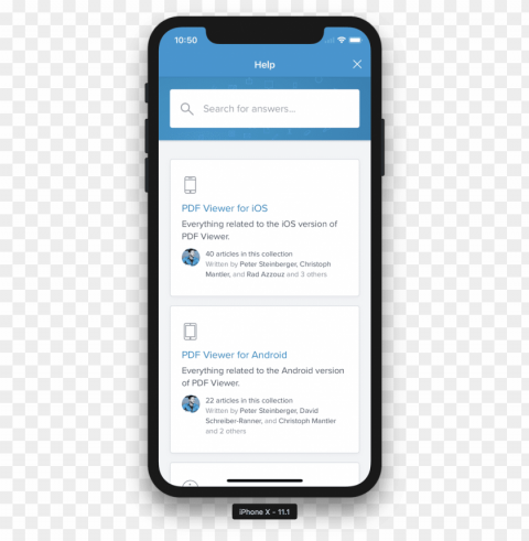 Twitter Ux Iphone X PNG Illustration Isolated On Transparent Backdrop