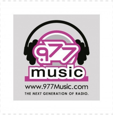 977 music vector logo PNG files with clear background bulk download